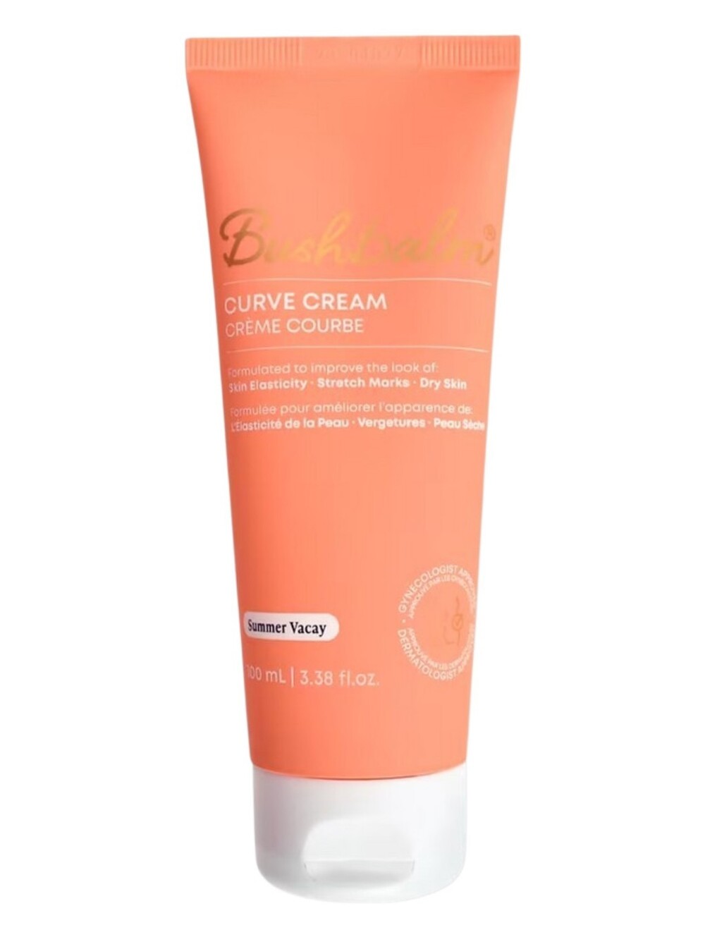 Bushbalm Summer Vacay Curve Cream New & Sealed 3.38oz